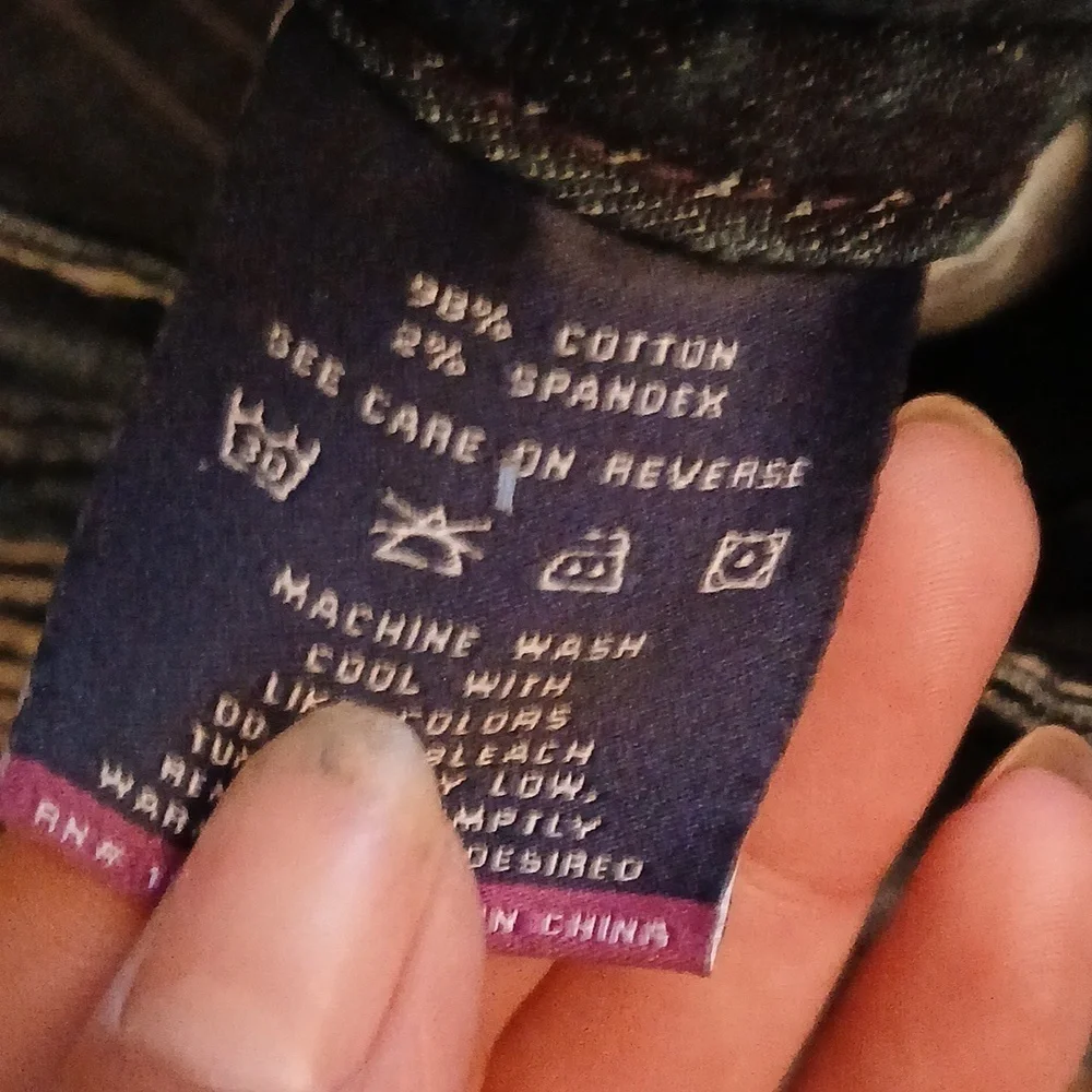Vigoss the new York bootcut blue jeans size 5/6 - Picture 8 of 16